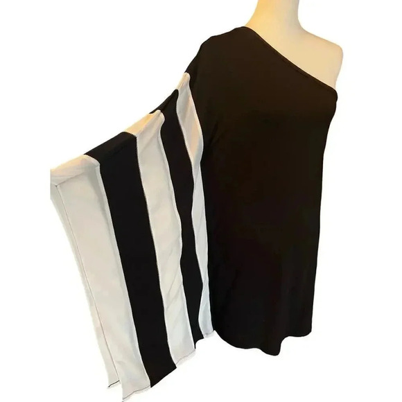 Rachael Zoe medium NWT asymetrical dress size medium - Picture 3 of 8